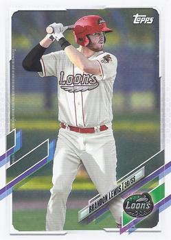 #PD-142 Brandon Lewis - Great Lakes Loons - 2021 Topps Pro Debut Baseball