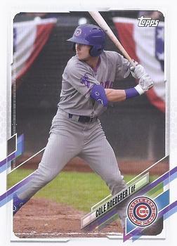 #PD-143 Cole Roederer - South Bend Cubs - 2021 Topps Pro Debut Baseball