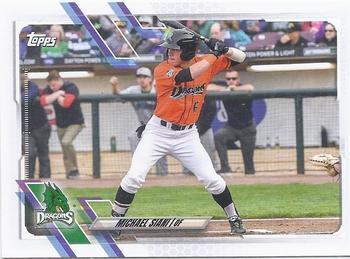 #PD-144 Michael Siani - Dayton Dragons - 2021 Topps Pro Debut Baseball