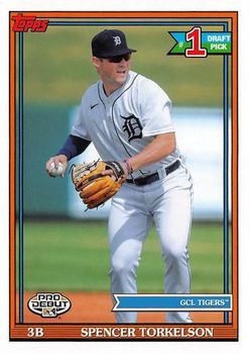 #PD-151 Spencer Torkelson - GCL Tigers - 2021 Topps Pro Debut Baseball