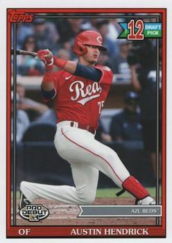 #PD-161 Austin Hendrick - AZL Reds - 2021 Topps Pro Debut Baseball