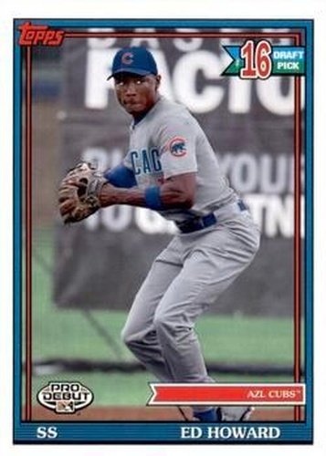 #PD-164 Ed Howard - AZL Cubs - 2021 Topps Pro Debut Baseball