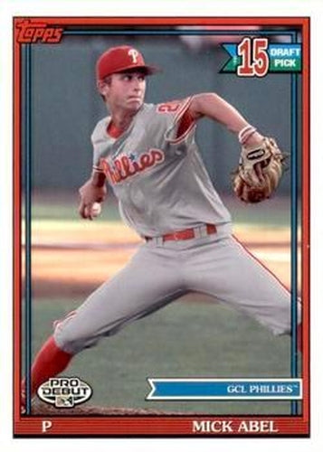 #PD-165 Mick Abel - GCL Phillies - 2021 Topps Pro Debut Baseball