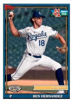 #PD-178 Ben Hernandez - AZL Royals - 2021 Topps Pro Debut Baseball