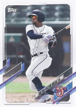 #PD-17 Victor Victor Mesa - Jacksonville Jumbo Shrimp - 2021 Topps Pro Debut Baseball