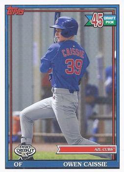 #PD-181 Owen Caissie - AZL Cubs - 2021 Topps Pro Debut Baseball