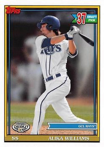 #PD-188 Alika Williams - GCL Rays - 2021 Topps Pro Debut Baseball