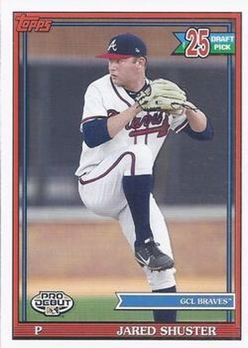 #PD-193 Jared Shuster - GCL Braves - 2021 Topps Pro Debut Baseball