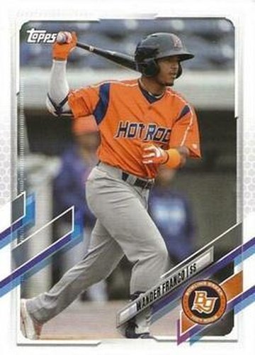 #PD-1 Wander Franco - Bowling Green Hot Rods - 2021 Topps Pro Debut Baseball