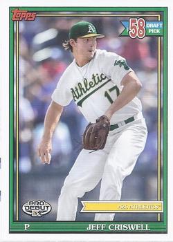 #PD-200 Jeff Criswell - AZL Athletics - 2021 Topps Pro Debut Baseball
