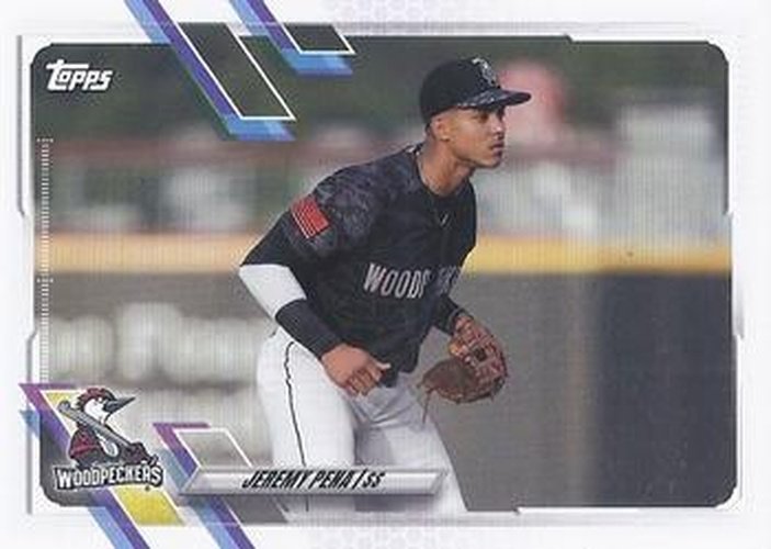 #PD-22 Jeremy Pena - Fayetteville Woodpeckers - 2021 Topps Pro Debut Baseball