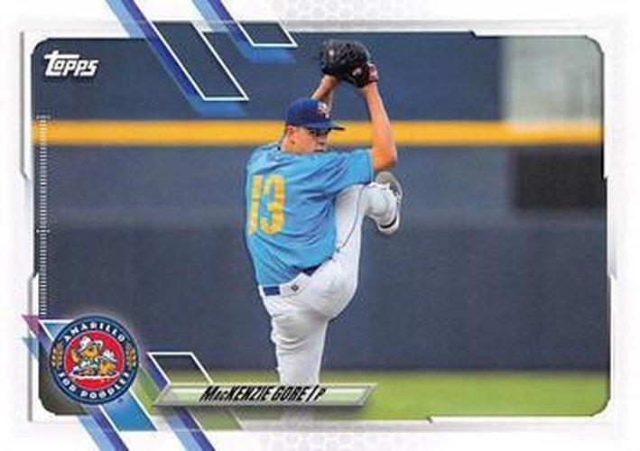 #PD-37 MacKenzie Gore - Amarillo Sod Poodles - 2021 Topps Pro Debut Baseball