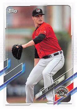 #PD-38 Matt Manning - Erie SeaWolves - 2021 Topps Pro Debut Baseball