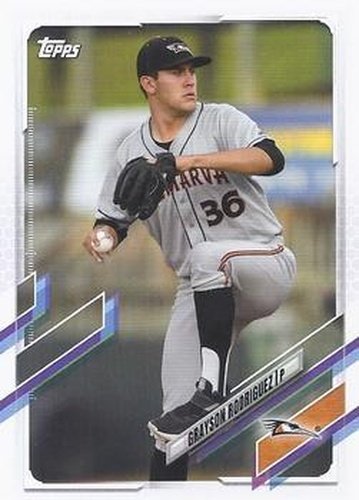 #PD-41 Grayson Rodriguez - Delmarva Shorebirds - 2021 Topps Pro Debut Baseball