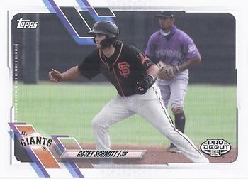 #PD-44 Casey Schmitt - AZL Giants - 2021 Topps Pro Debut Baseball