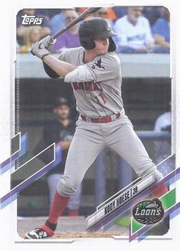 #PD-47 Kody Hoese - Great Lakes Loons - 2021 Topps Pro Debut Baseball