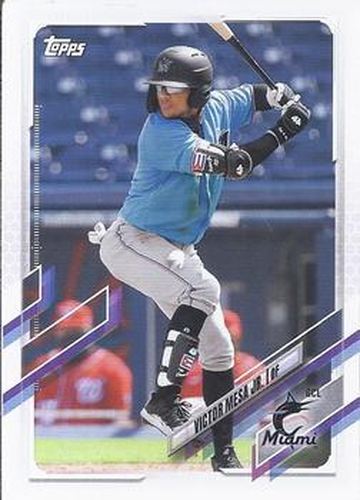 #PD-52 Victor Mesa Jr. - GCL Marlins - 2021 Topps Pro Debut Baseball