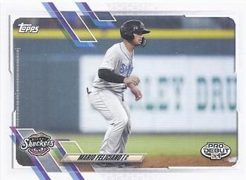 #PD-54 Mario Feliciano - Biloxi Shuckers - 2021 Topps Pro Debut Baseball