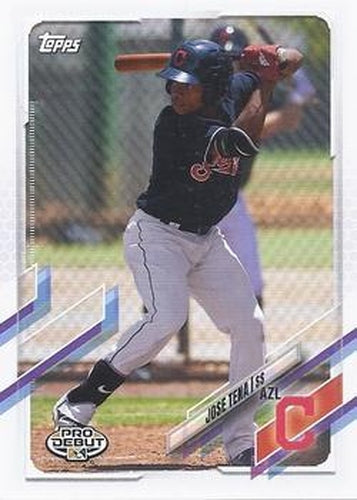 #PD-56 Jose Tena - AZL Indians - 2021 Topps Pro Debut Baseball