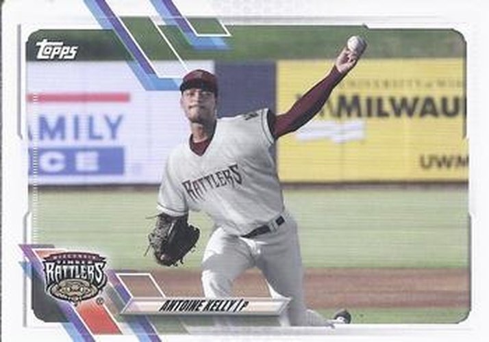 #PD-58 Antoine Kelly - Wisconsin Timber Rattlers - 2021 Topps Pro Debut Baseball