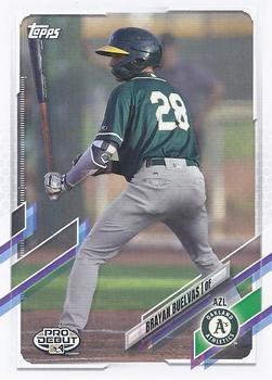 #PD-59 Brayan Buelvas - AZL Athletics - 2021 Topps Pro Debut Baseball