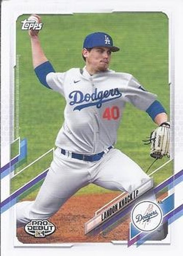 #PD-62 Landon Knack - AZL Dodgers - 2021 Topps Pro Debut Baseball