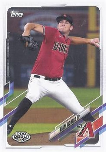 #PD-64 Liam Norris - AZL Diamondbacks - 2021 Topps Pro Debut Baseball