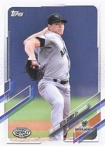 #PD-66 Seth Corry - Augusta GreenJackets - 2021 Topps Pro Debut Baseball