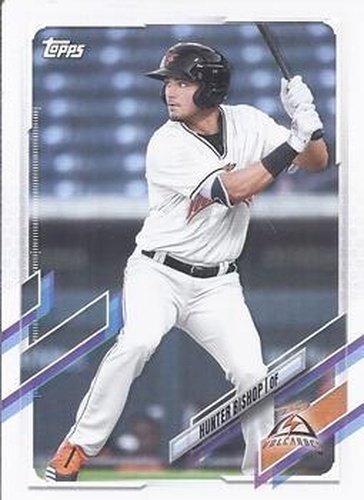 #PD-76 Hunter Bishop - Salem-Keizer Volcanoes - 2021 Topps Pro Debut Baseball