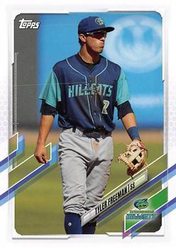 #PD-79 Tyler Freeman - Lynchburg Hillcats - 2021 Topps Pro Debut Baseball
