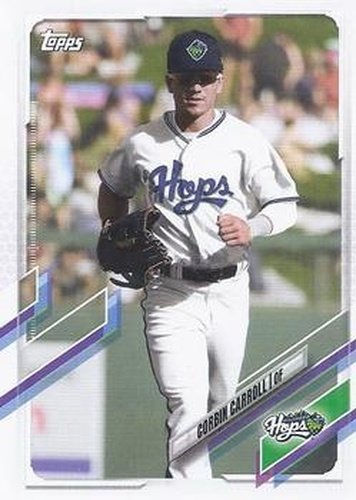 #PD-84 Corbin Carroll - Hillsboro Hops - 2021 Topps Pro Debut Baseball