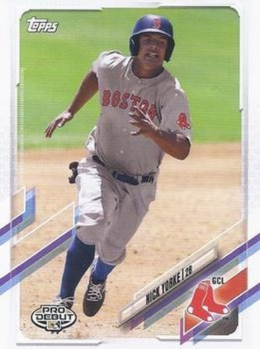 #PD-92 Nick Yorke - GCL Red Sox - 2021 Topps Pro Debut Baseball