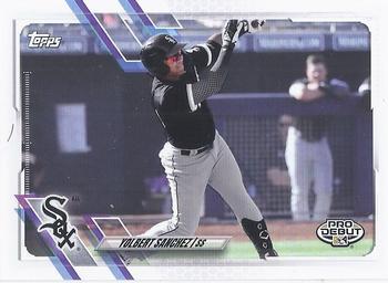 #PD-93 Yolbert Sanchez - AZL White Sox - 2021 Topps Pro Debut Baseball