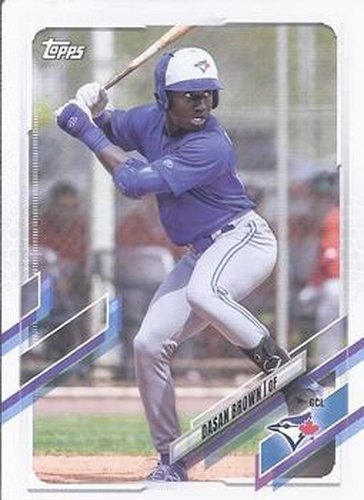#PD-94 Dasan Brown - GCL Blue Jays - 2021 Topps Pro Debut Baseball