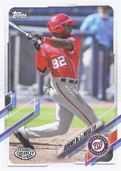 #PD-97 Jeremy De La Rosa - GCL Nationals - 2021 Topps Pro Debut Baseball