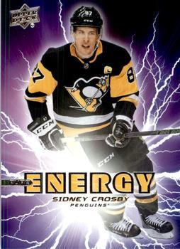 #PE-15 Sidney Crosby - Pittsburgh Penguins - 2019-20 Upper Deck - Pure Energy Hockey