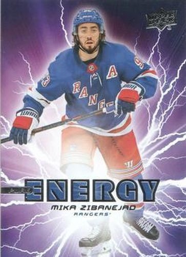 #PE-16 Mika Zibanejad - New York Rangers - 2019-20 Upper Deck - Pure Energy Hockey