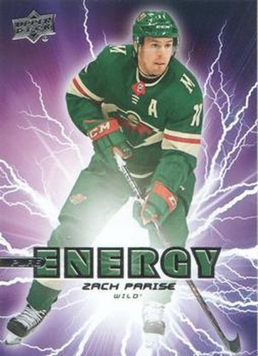 #PE-21 Zach Parise - Minnesota Wild - 2019-20 Upper Deck - Pure Energy Hockey