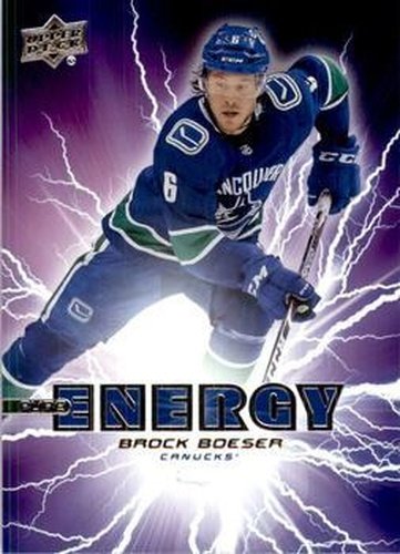 #PE-30 Brock Boeser - Vancouver Canucks - 2019-20 Upper Deck - Pure Energy Hockey