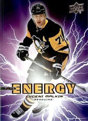 #PE-35 Evgeni Malkin - Pittsburgh Penguins - 2019-20 Upper Deck - Pure Energy Hockey