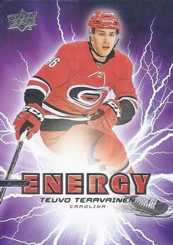 #PE-36 Teuvo Teravainen - Carolina Hurricanes - 2019-20 Upper Deck - Pure Energy Hockey