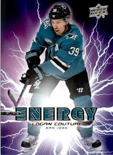 #PE-41 Logan Couture - San Jose Sharks - 2019-20 Upper Deck - Pure Energy Hockey