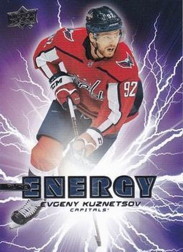 #PE-44 Evgeny Kuznetsov - Washington Capitals - 2019-20 Upper Deck - Pure Energy Hockey