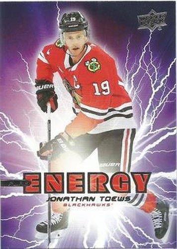 #PE-50 Jonathan Toews - Chicago Blackhawks - 2019-20 Upper Deck - Pure Energy Hockey