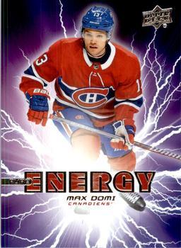 #PE-6 Max Domi - Montreal Canadiens - 2019-20 Upper Deck - Pure Energy Hockey