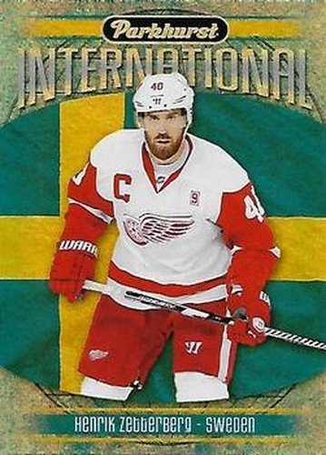 #PI-11 Henrik Zetterberg - Detroit Red Wings - 2017-18 Parkhurst - Parkhurst International Hockey