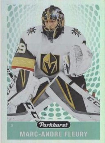 #PK-14 Marc-Andre Fleury - Vegas Golden Knights - 2019-20 Parkhurst - Parkies Hockey