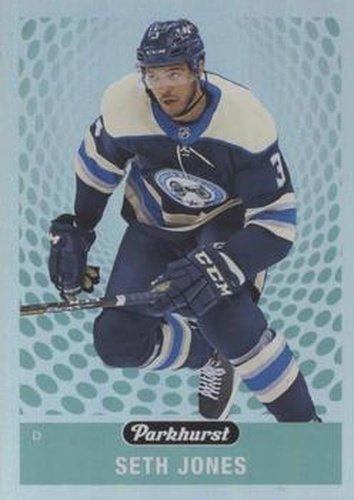 #PK-4 Seth Jones - Columbus Blue Jackets - 2019-20 Parkhurst - Parkies Hockey