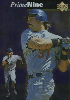 #PN12 Mike Piazza - Los Angeles Dodgers - 1998 Upper Deck - Prime Nine Baseball