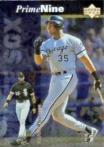#PN16 Frank Thomas - Chicago White Sox - 1998 Upper Deck - Prime Nine Baseball
